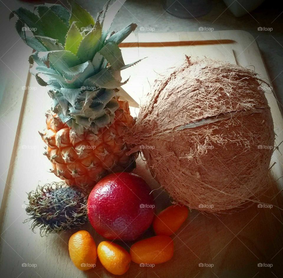 tropical fruits