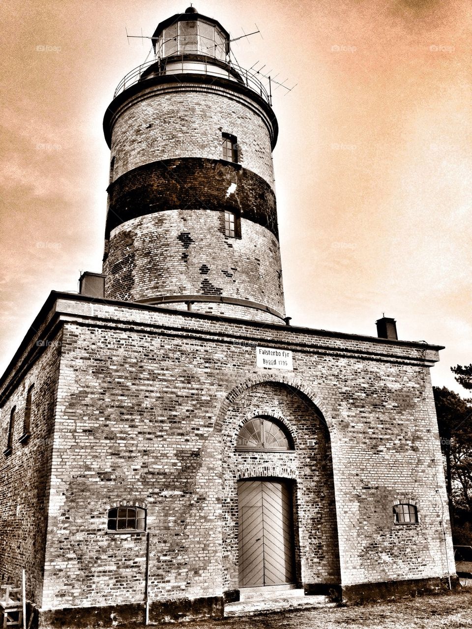 Light House in dusk