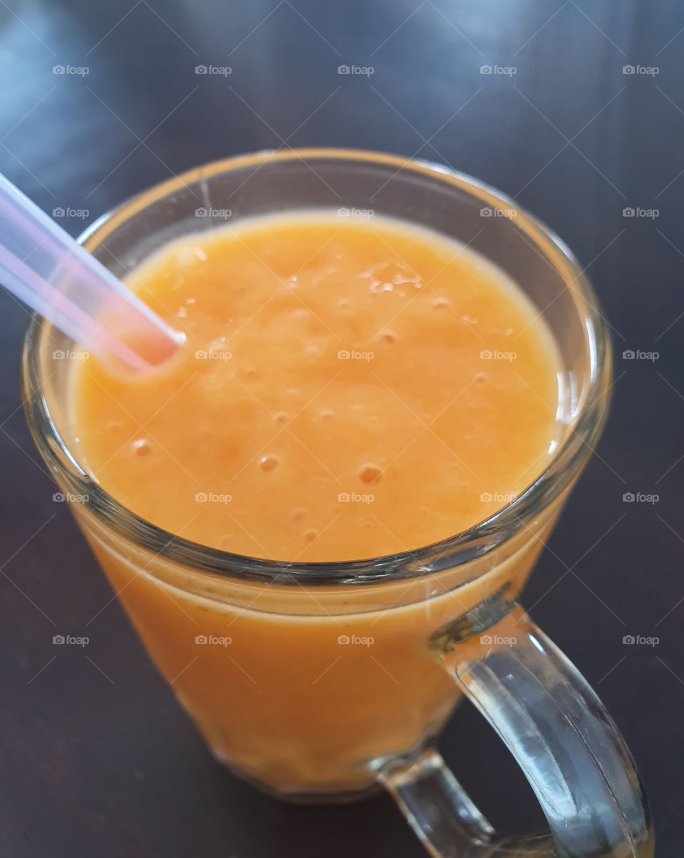 fresh manggo juice