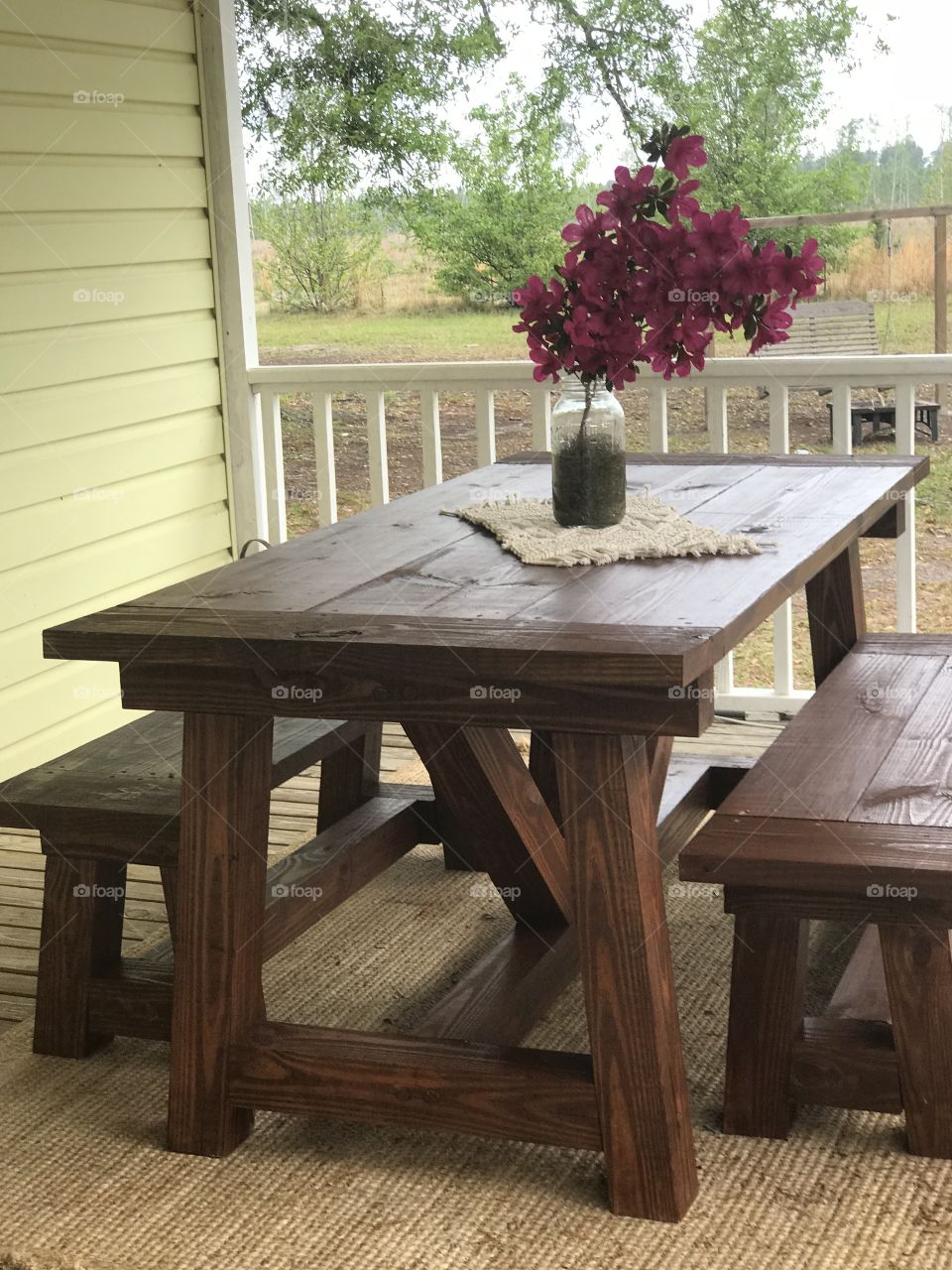 Farmhouse table I built