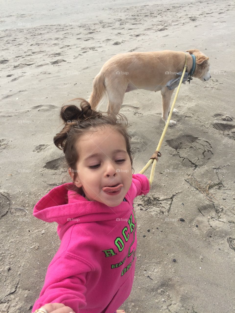 Grandkids and Old Dogs, Rockaway Beach, OR