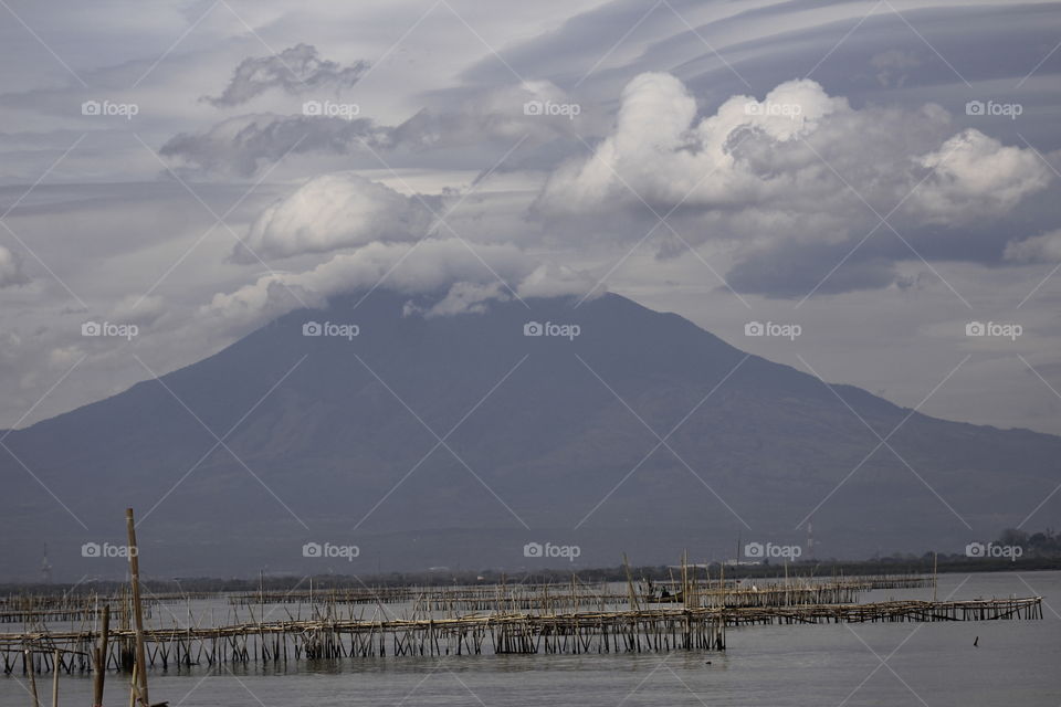 Beautiful cloud panorama