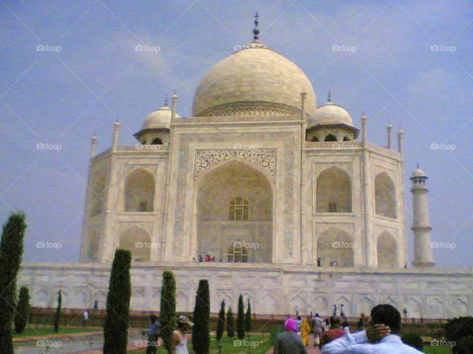 Oh its so beautiful at Taj Mahal Agra India