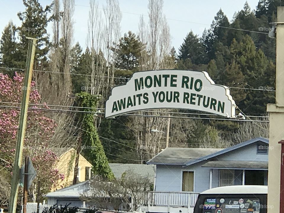 Town of Monte rio