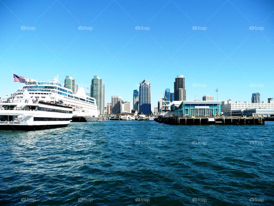 San Diego from the water