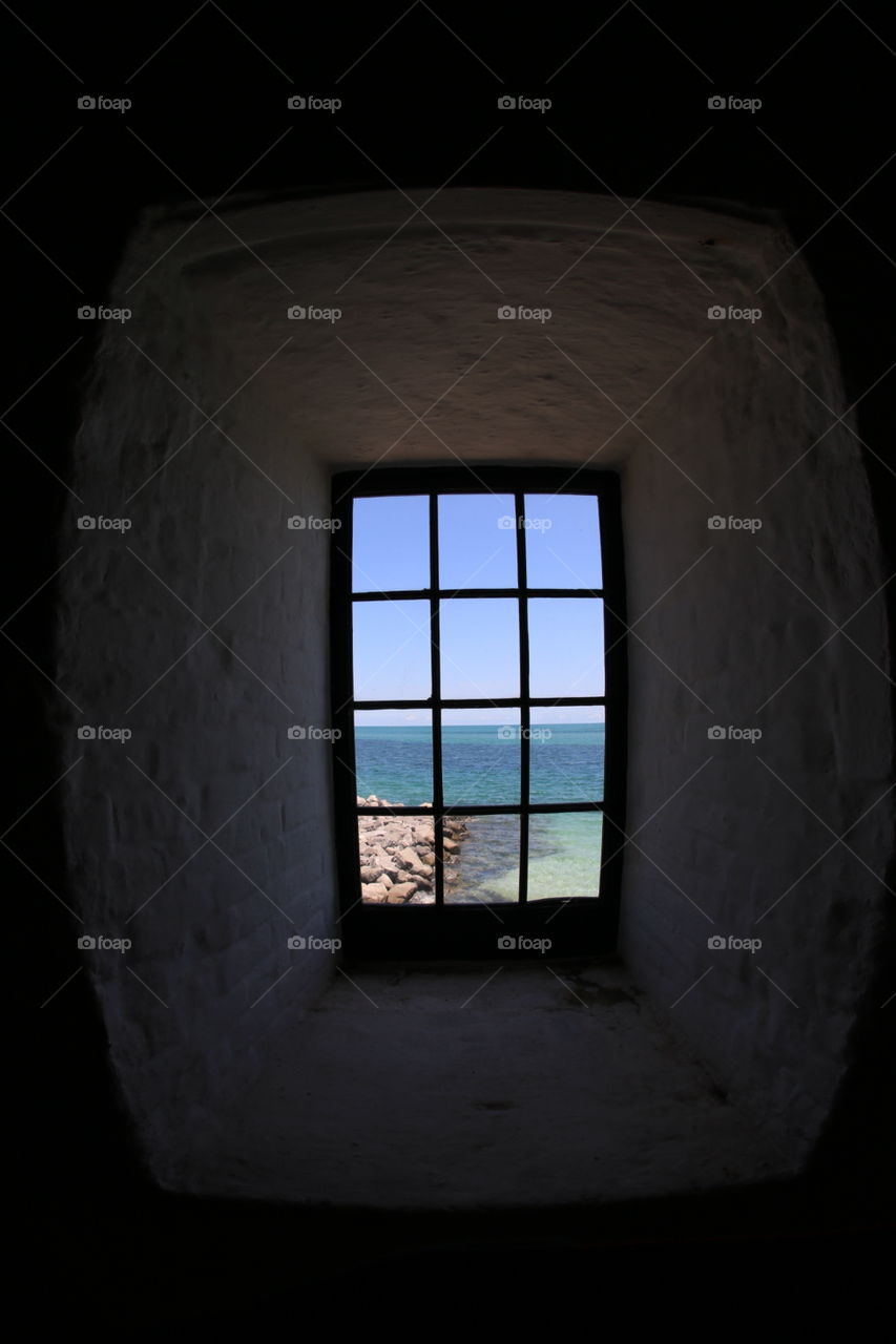 Cape Florida Lighthouse window