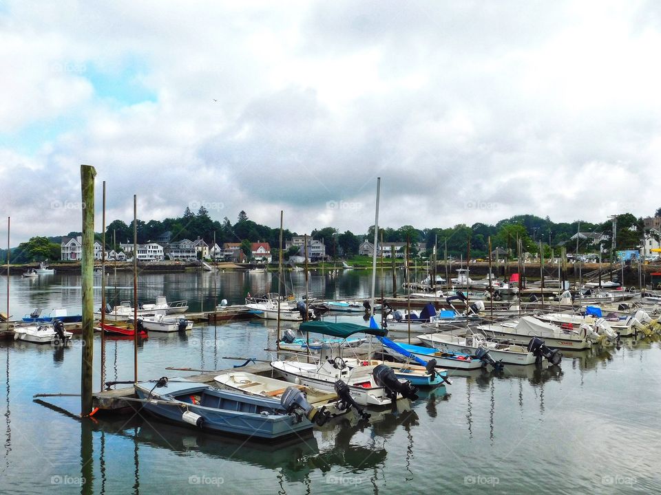 Stony Creek Harbour in Connecticut 