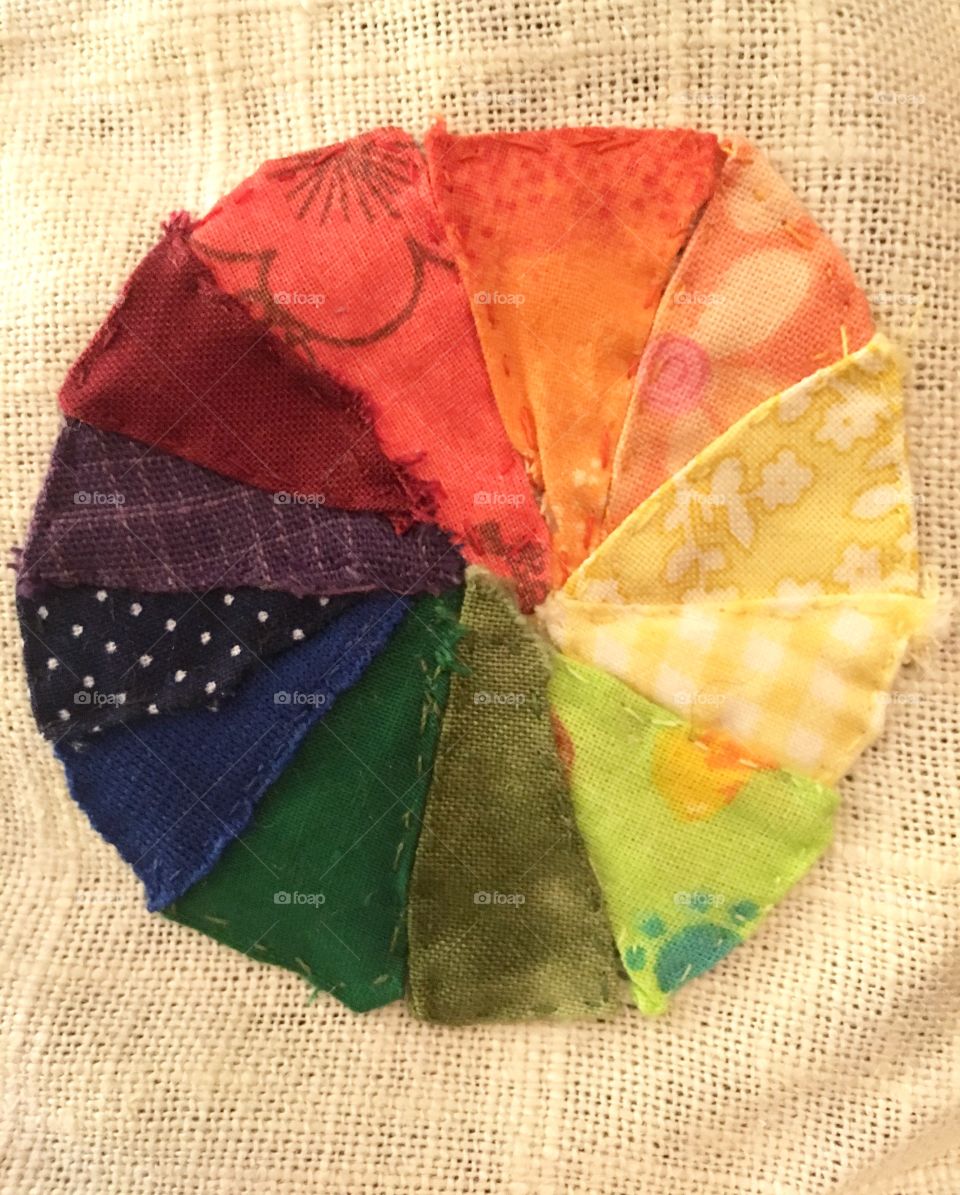 Fabric Color Wheel