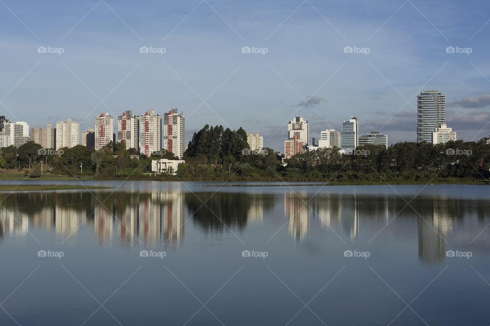 Barigui Park in Curitiba Parana Brazil.