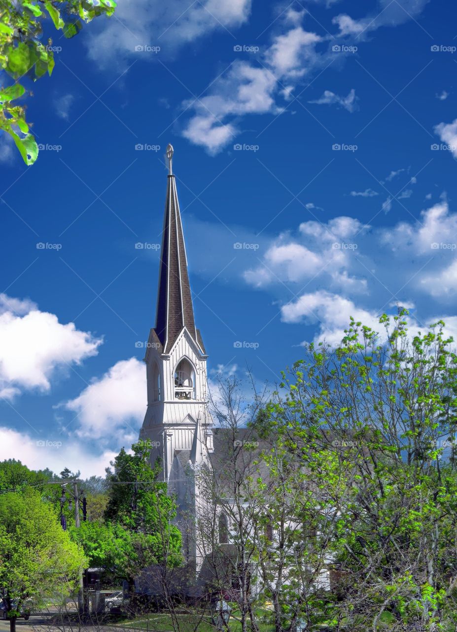 Church steeple
