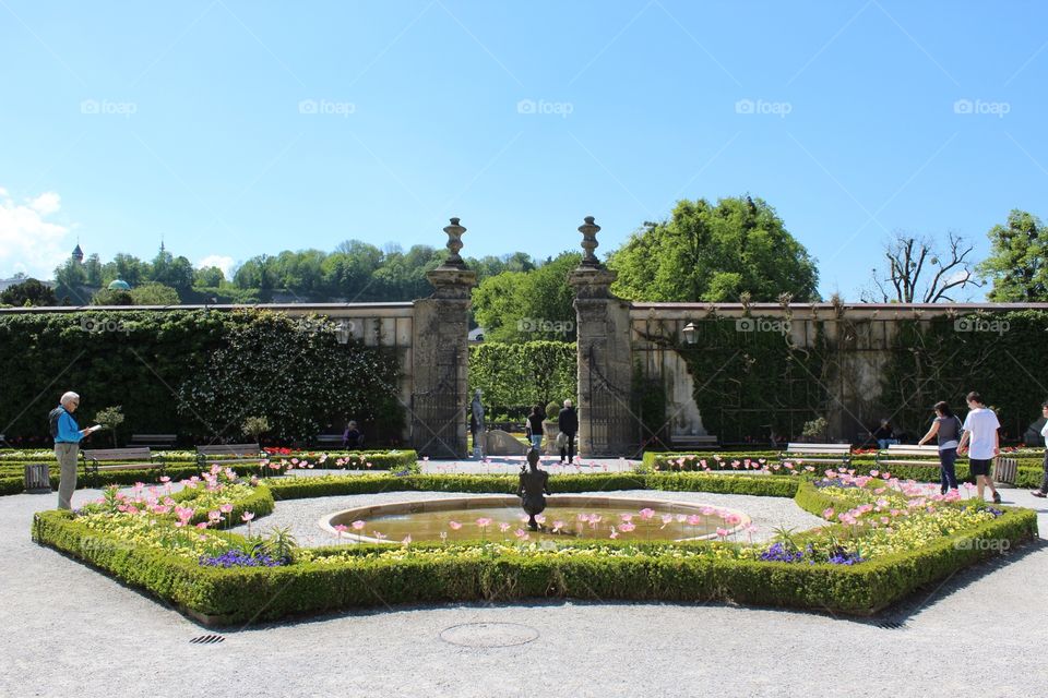 Mirabell Garden, Salzburg, Austria