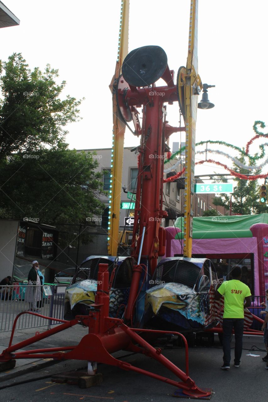 People, Carnival, Entertainment, Swing, Vehicle