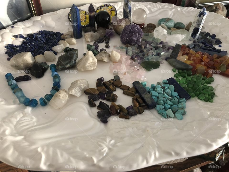 Healing rocks