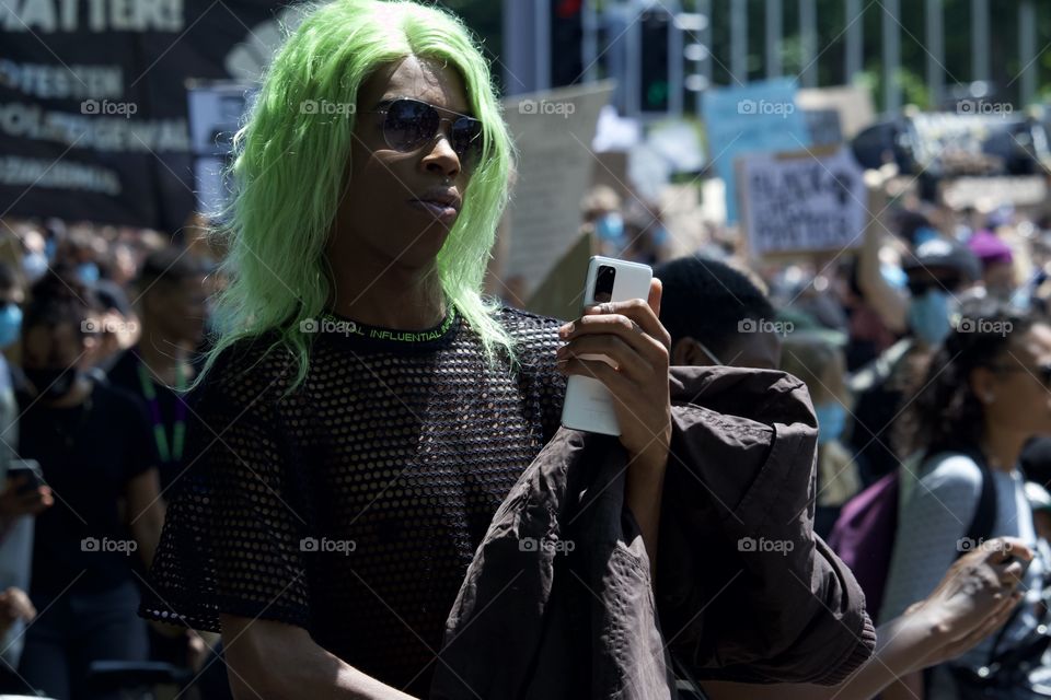 Black Lives Matter in Zürich/ Switzerland