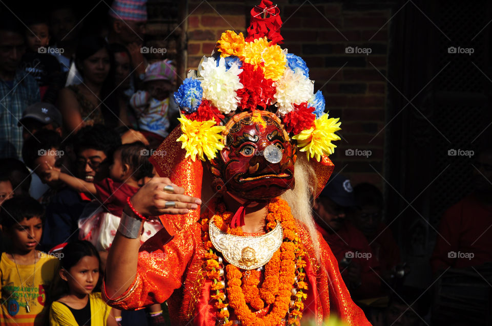 Hindu festival in Nepal 