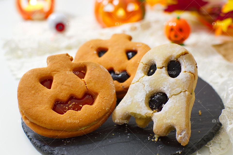 appetizing cookies for halloween