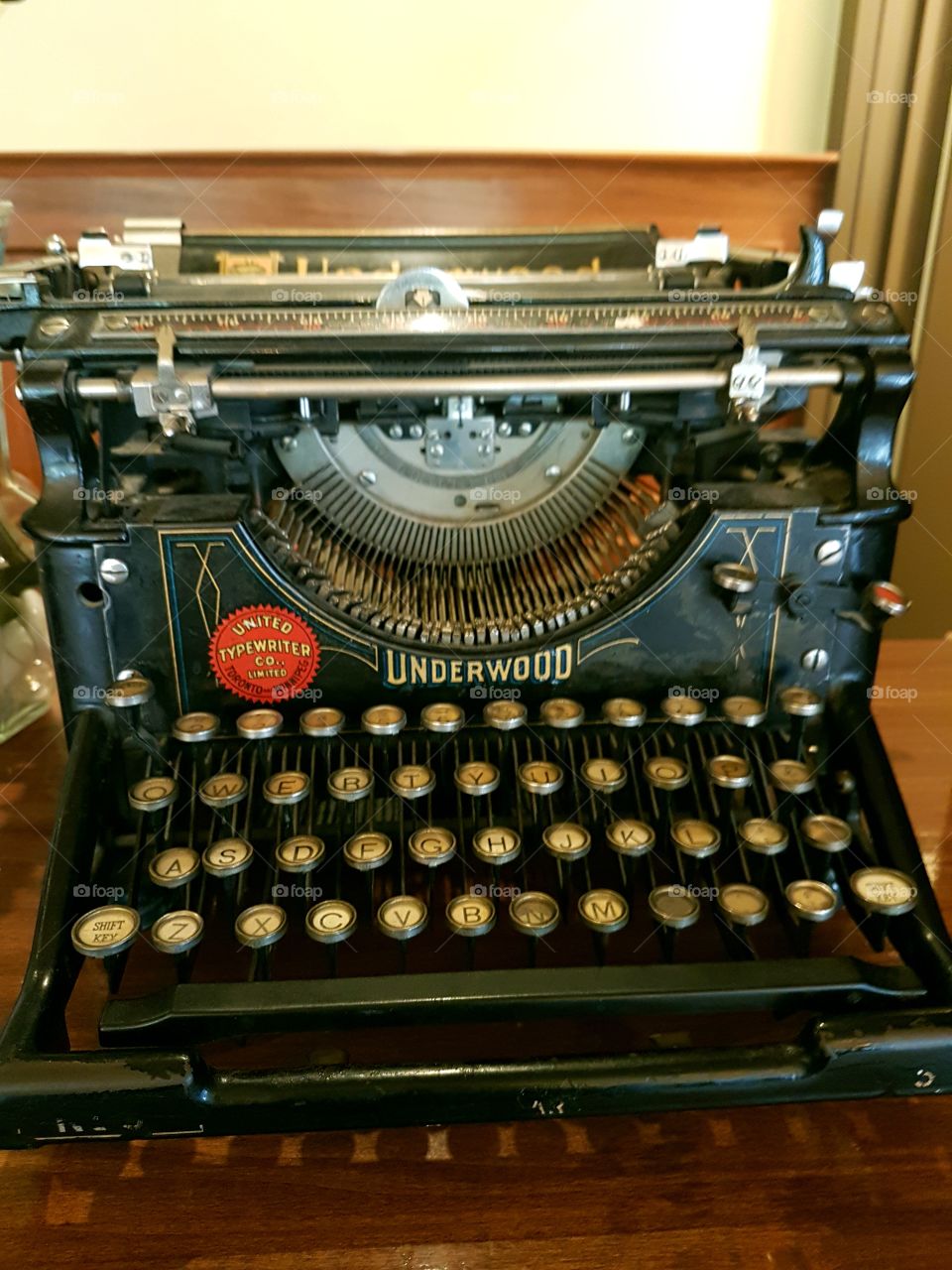 Typewriter, Technology, No Person, Business, Retro