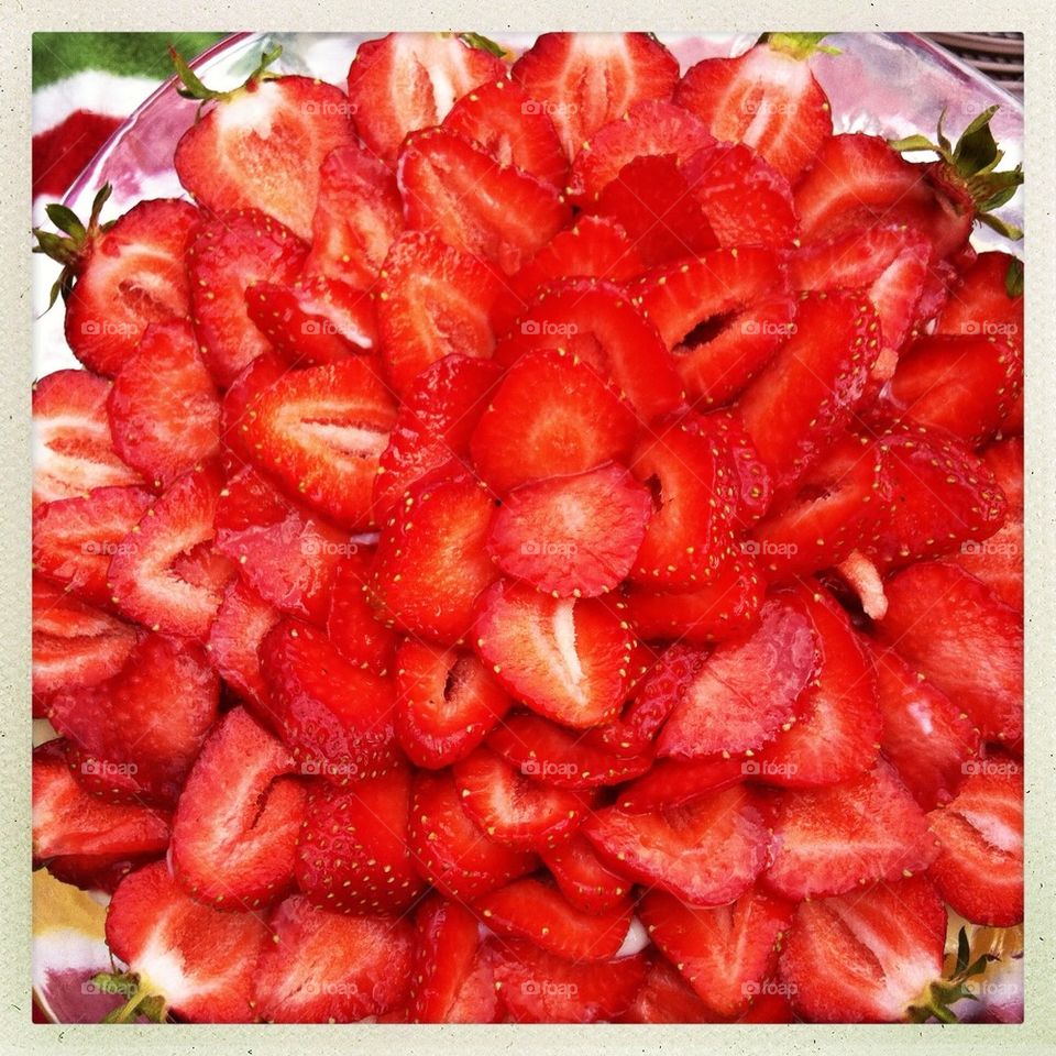 Strawberry cake