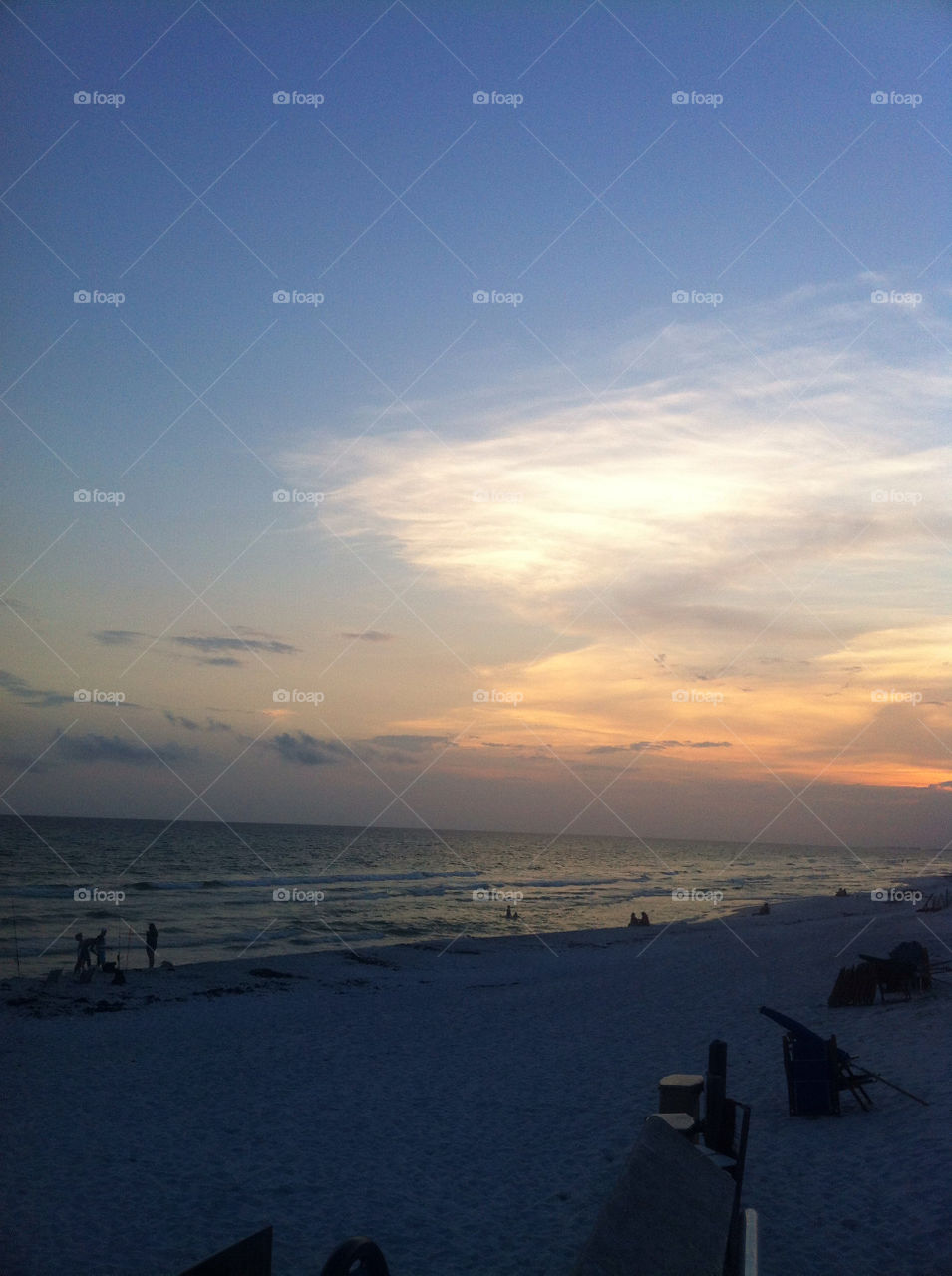 beach ocean florida sunset by toddthehandguy