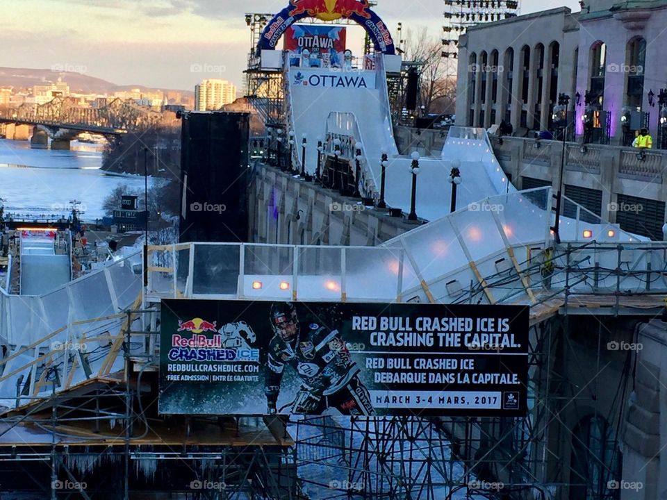 Red Bull crashed ice in Ottawa!