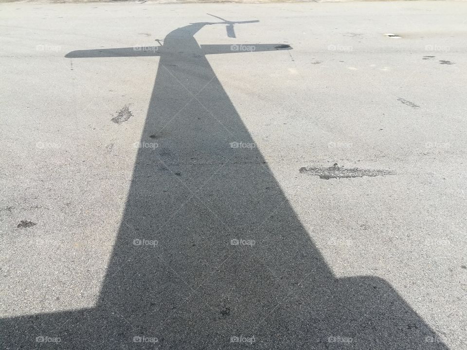 shadow of mi17 tailboom
