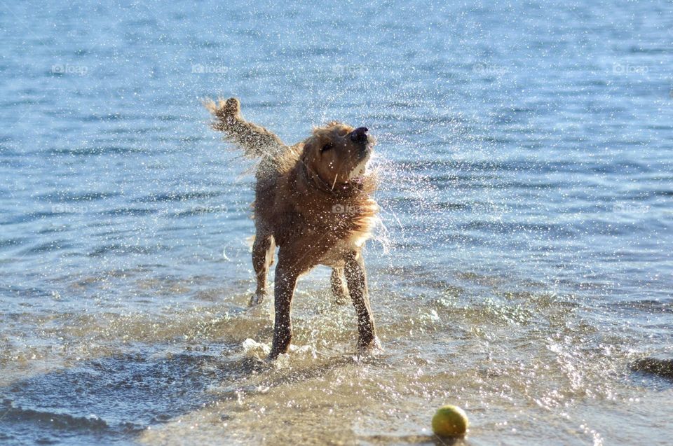 My best friend and me on the beach