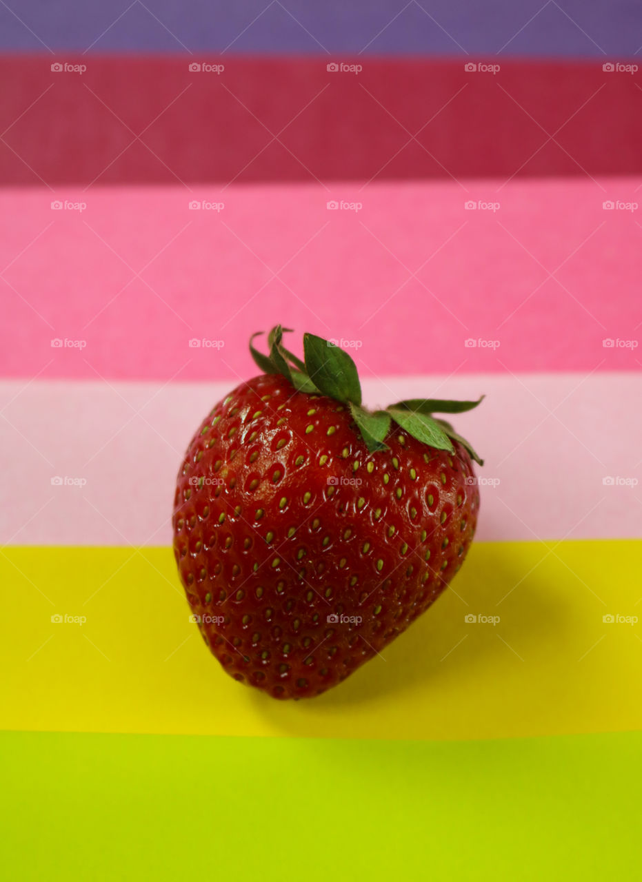 Colourful Strawberry