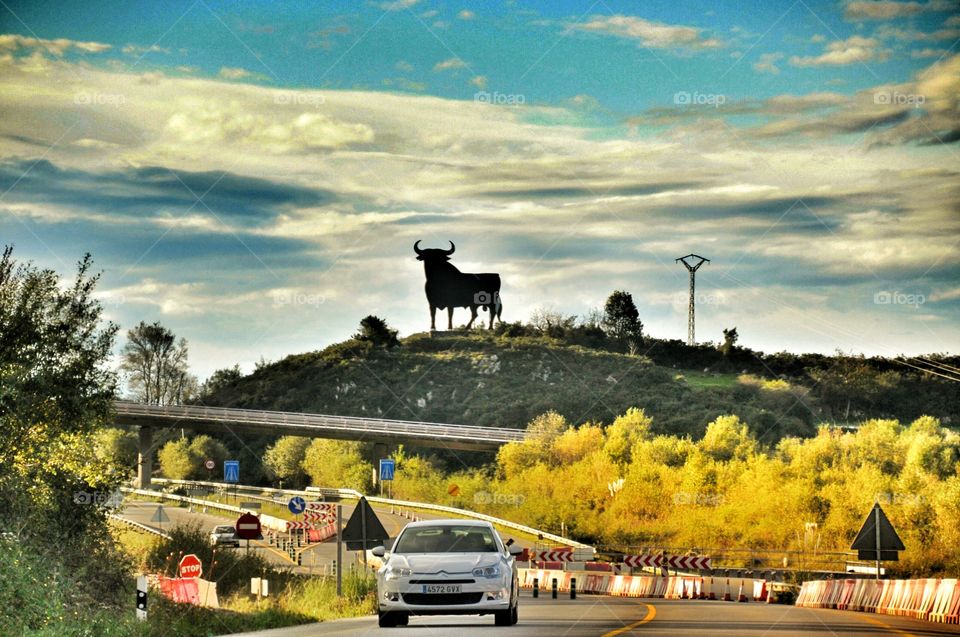 Landscape in Spain