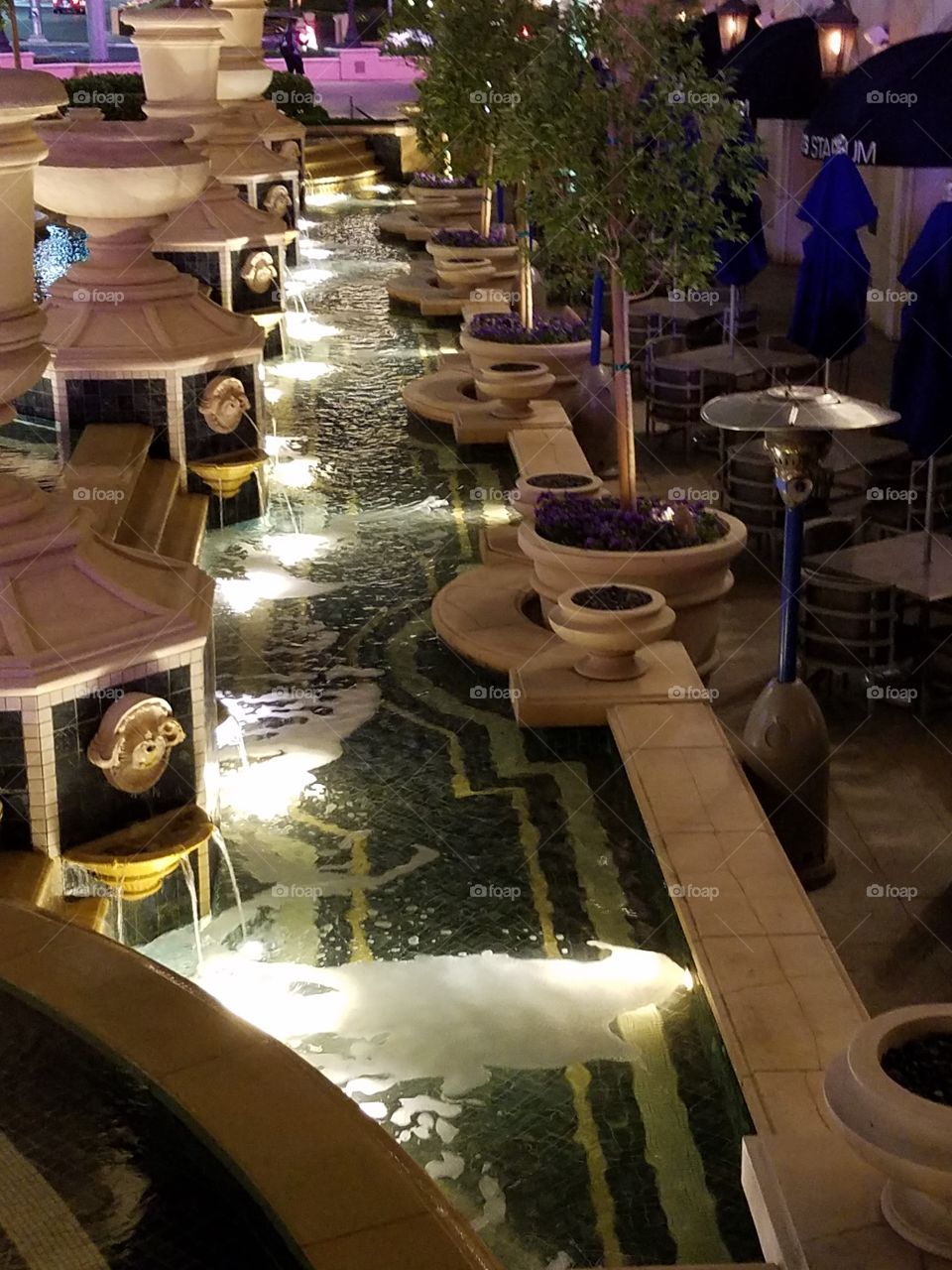 Fountain by Palazzio Hotel Las Vegas