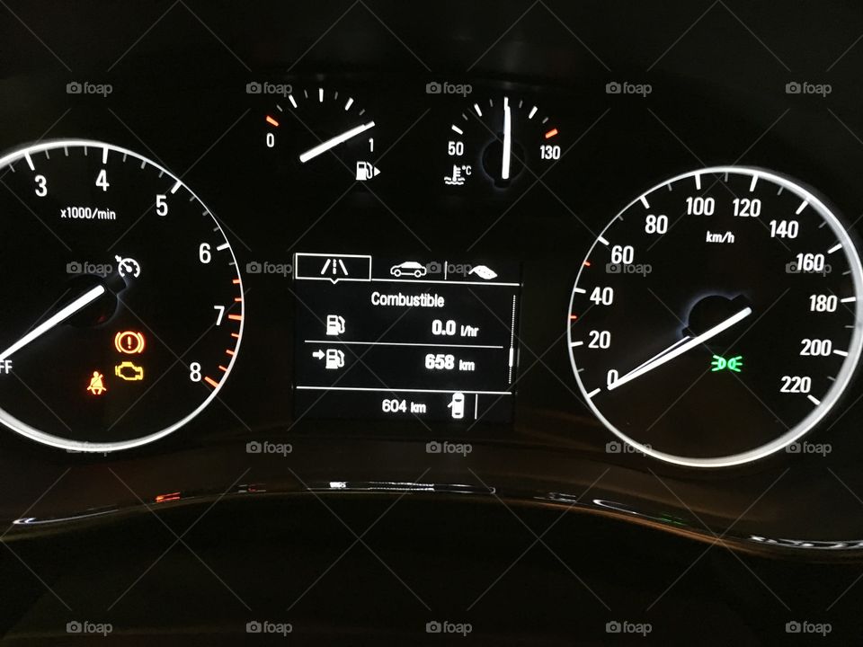 Dashboard, Speedometer, Odometer, Dash, Car