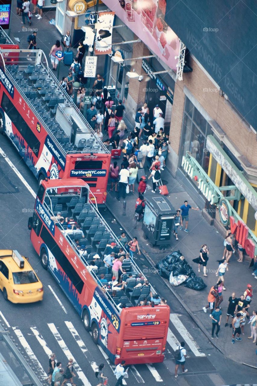 The Big Apple’s public transport. What a sight to see!