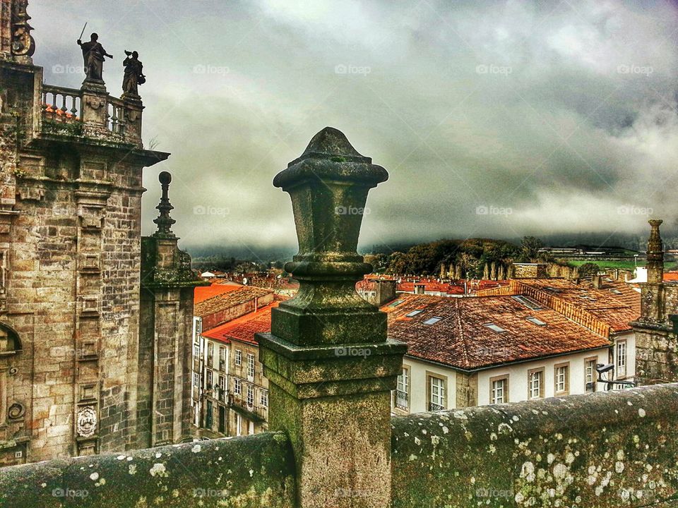 View From Obradoiro Square