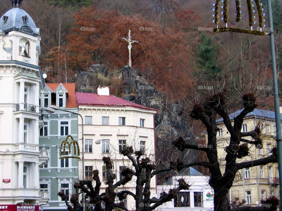 Karlovy Vary. Spa Town in Bohemia