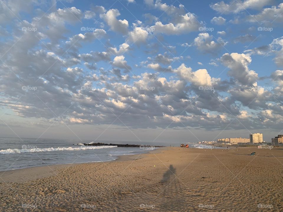Rockaway beach morning 