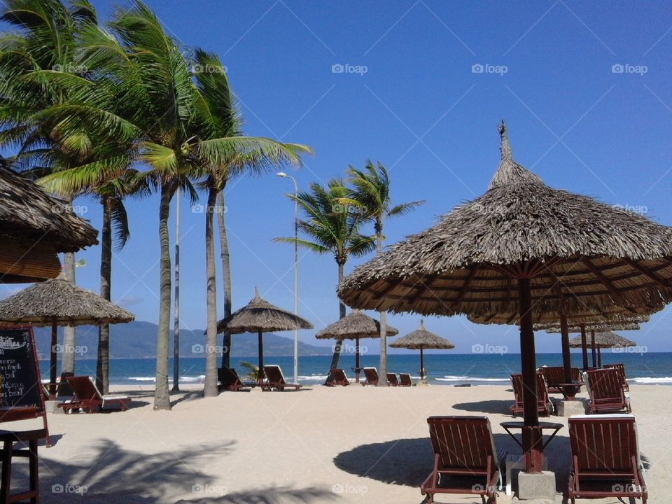 Danang beach resort, Vietnam