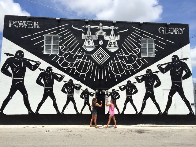 Strength. Stumbled across this awesome graffiti wall in Miami. 