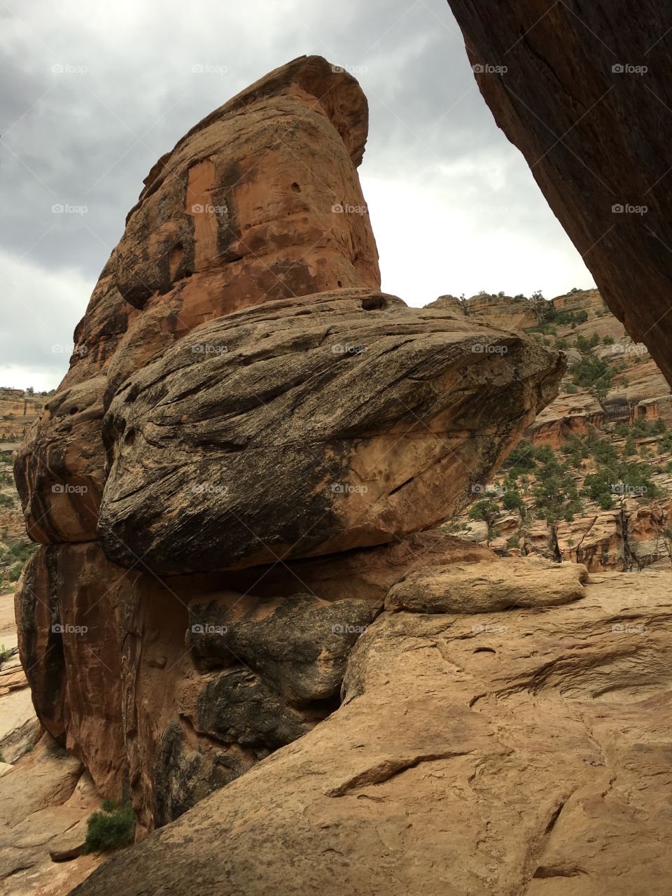 Rock formations at Devils kitchen