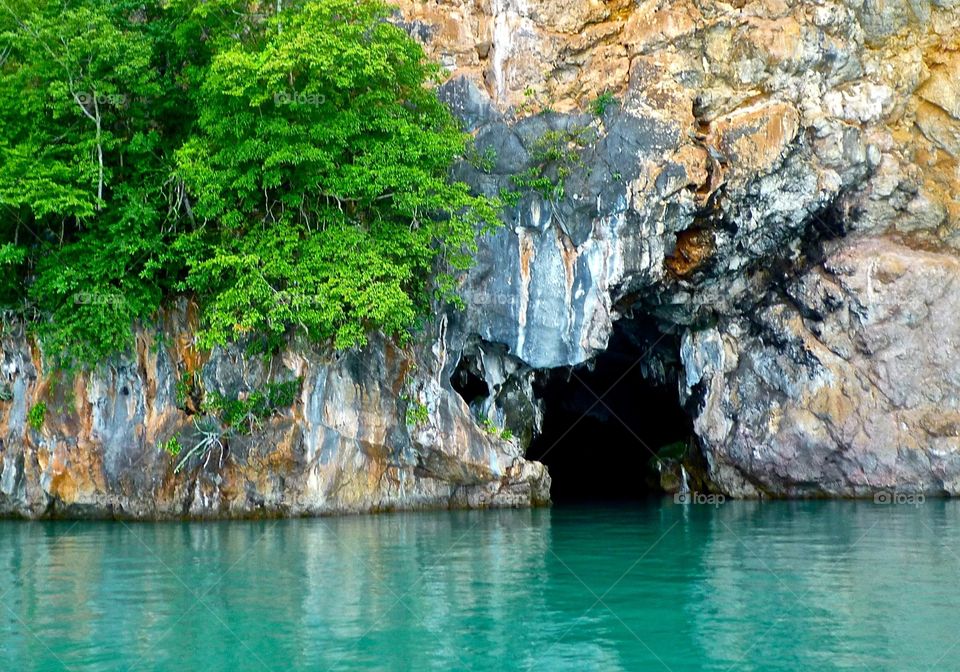 The cave by the Andaman sea