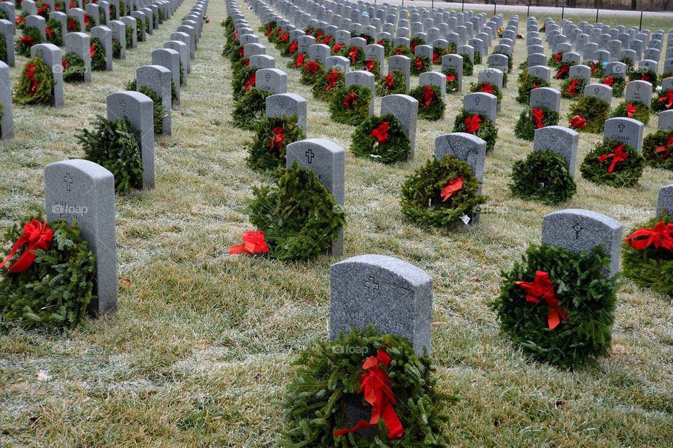 Volunteers placed more than 600 wreaths at the Missouri Veterans Cemetery in Higginsville. The event was part of Wreaths Across America, which took place Dec. 17. The event first began in 1992.