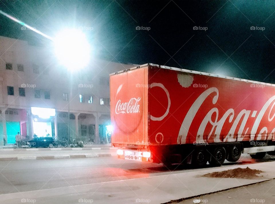 coca cola transport