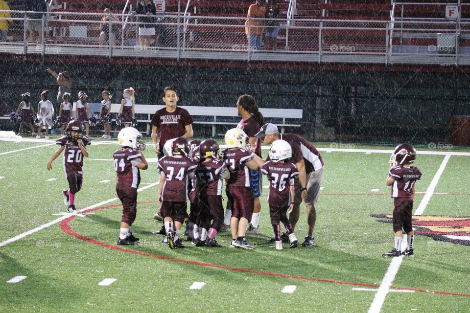 Getting it done in the Rain