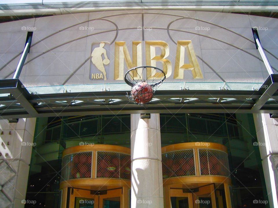NBA store in Manhattan