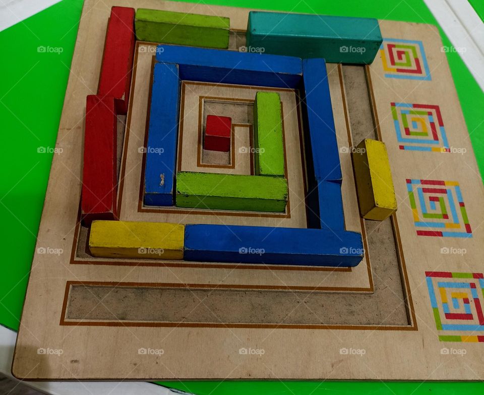 puzzles for kids of all ages are very confusing and colorful , kids get attracted to it and spend time with it.