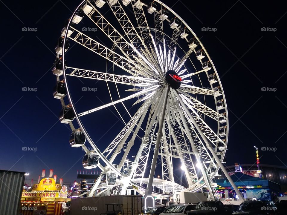 Ferris wheel @ the Arizona State Fair.