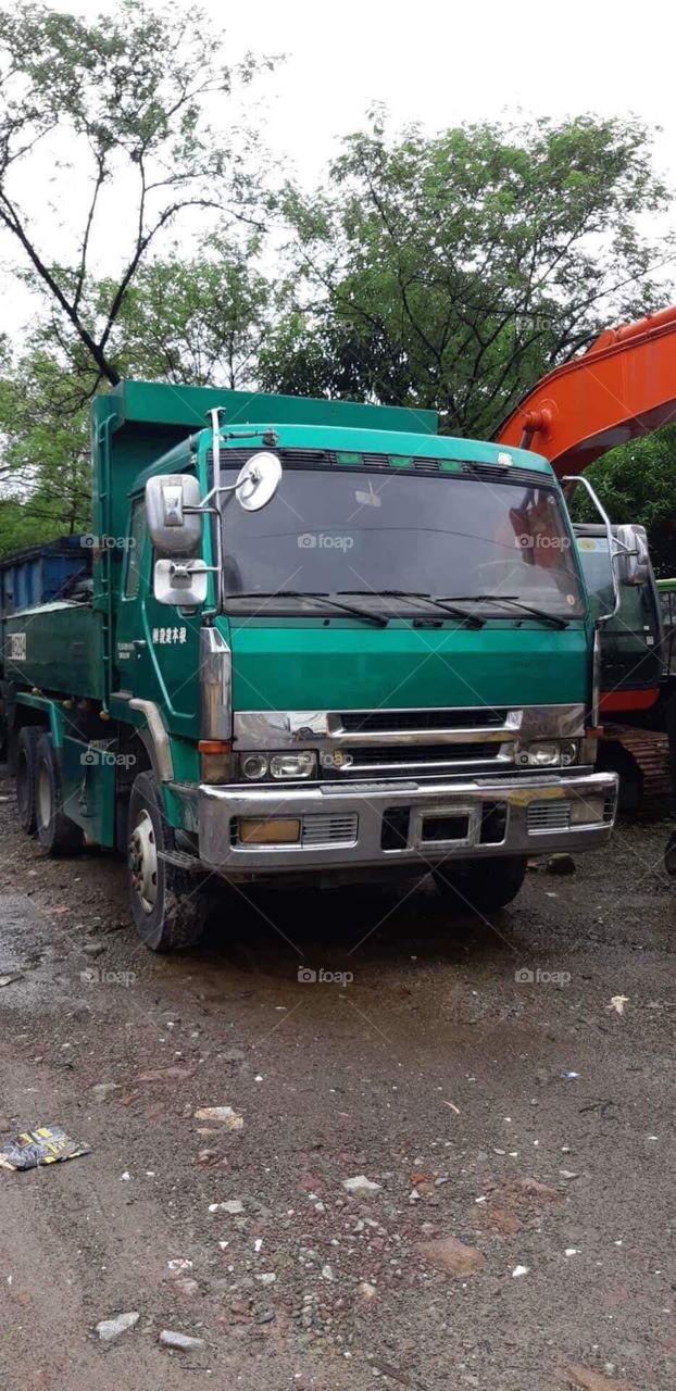 Fuso dump truck   8m20 engine 