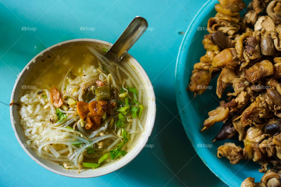 Soto is a traditional soup from Indonesia