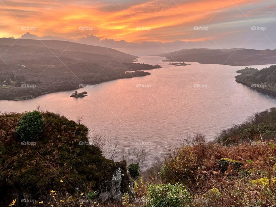 Morning over the loch