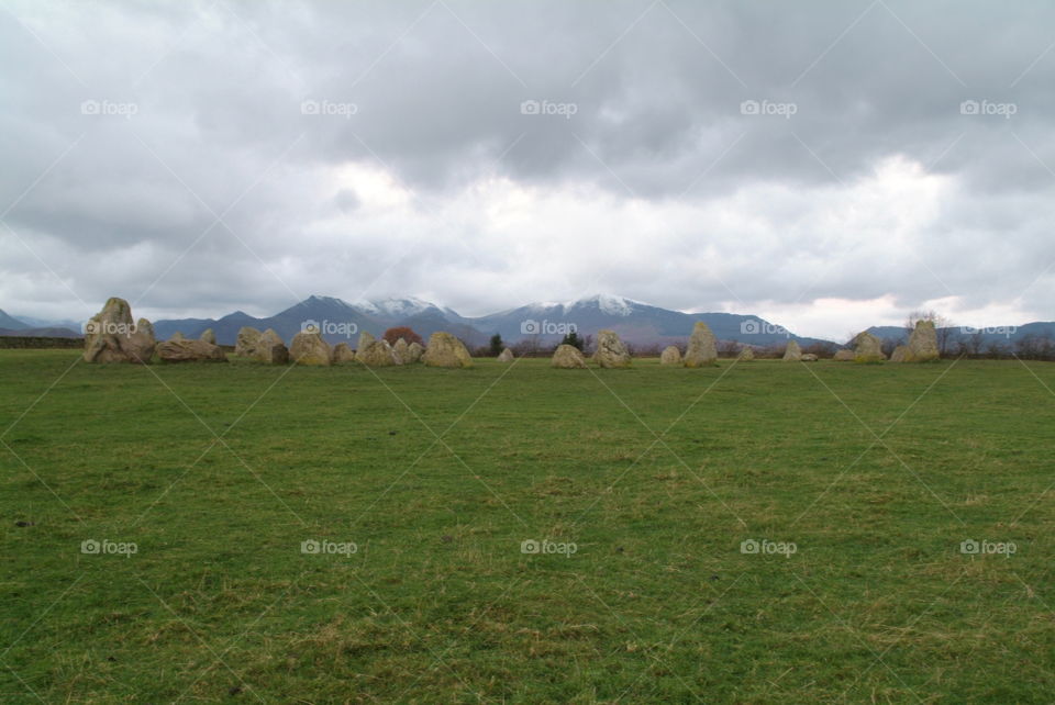 Castlerigg stone circle, Lake District 