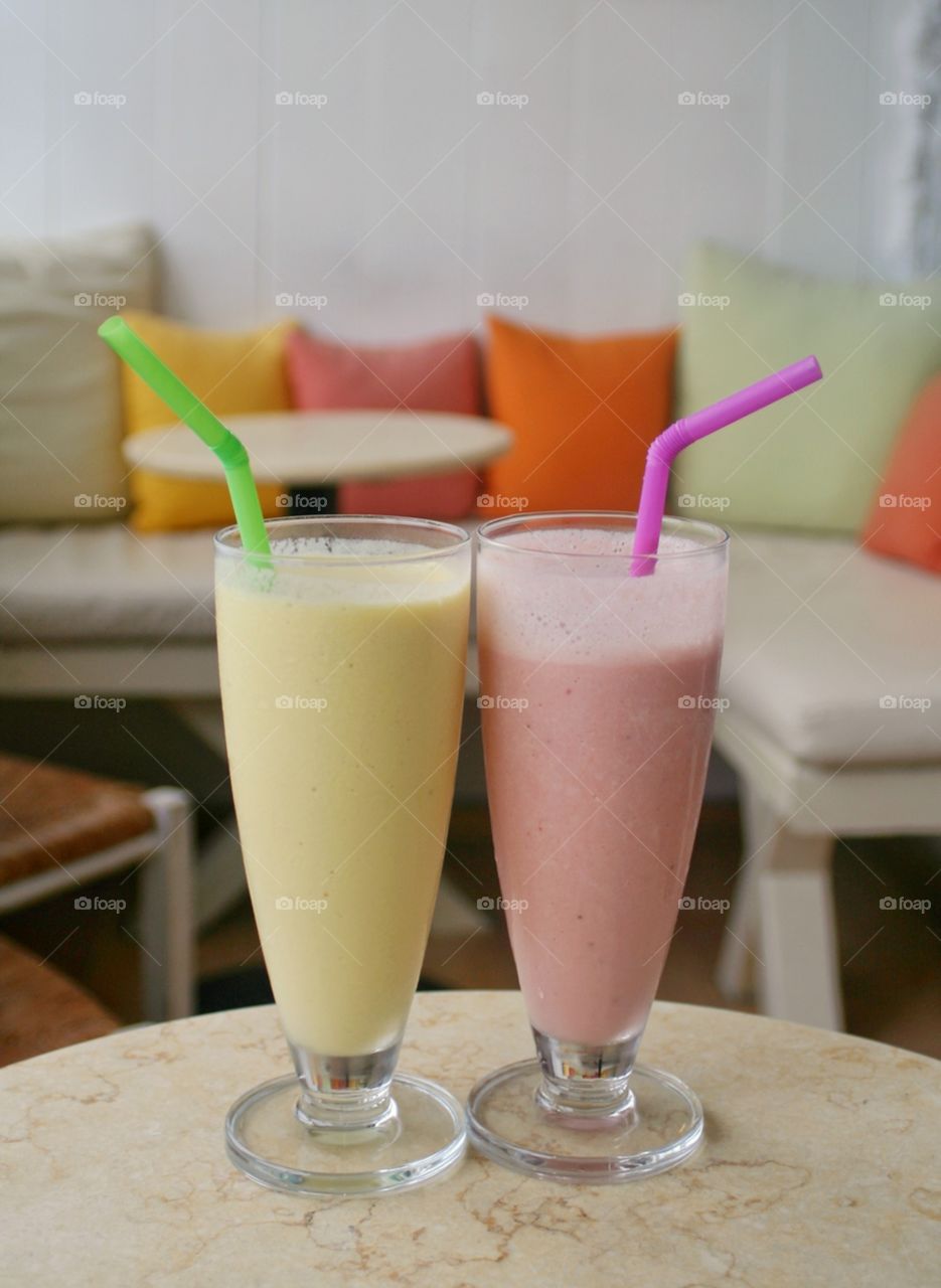 Two smoothies