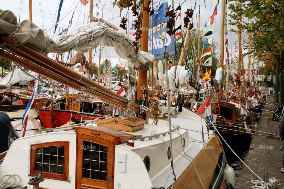 Old sailboats from around the world